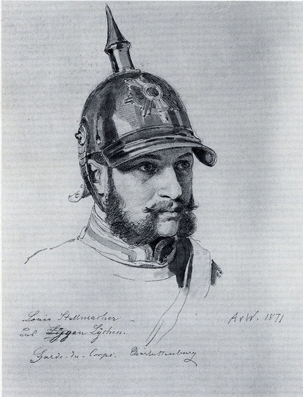 Louis Stellmacher, Garde du Corps